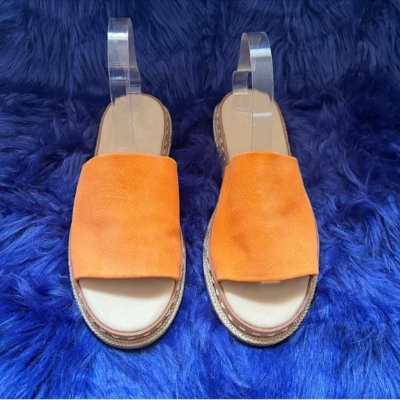 New! RAG & BONE Cairo Suede Flat Slide Sandals - Picture 5 of 10